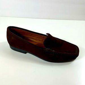 Clarks Women Brown Loafers, Size 9 1/2